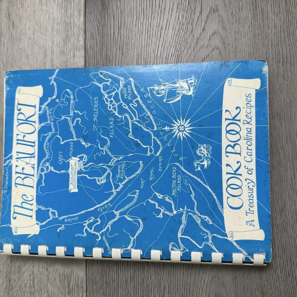 Vintage Carolina Seafood Community Cookbooks Lot 6 Outer Banks Beaufort SC NC